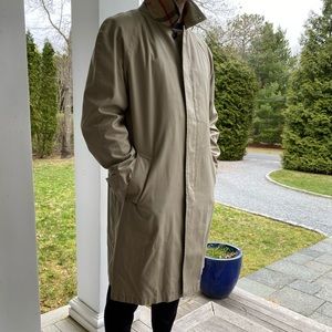 Men’s Burberry raincoat
